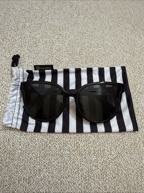 Von Zipper Black Gloss Cat-Eye Sunglasses